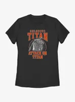 Attack on Titan Colossus Jersey Womens T-Shirt