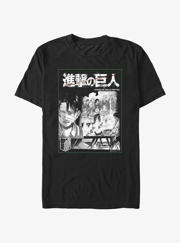 Attack On Titan Levi The Hill T-Shirt