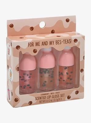 Boba Bottle Lip Gloss Set