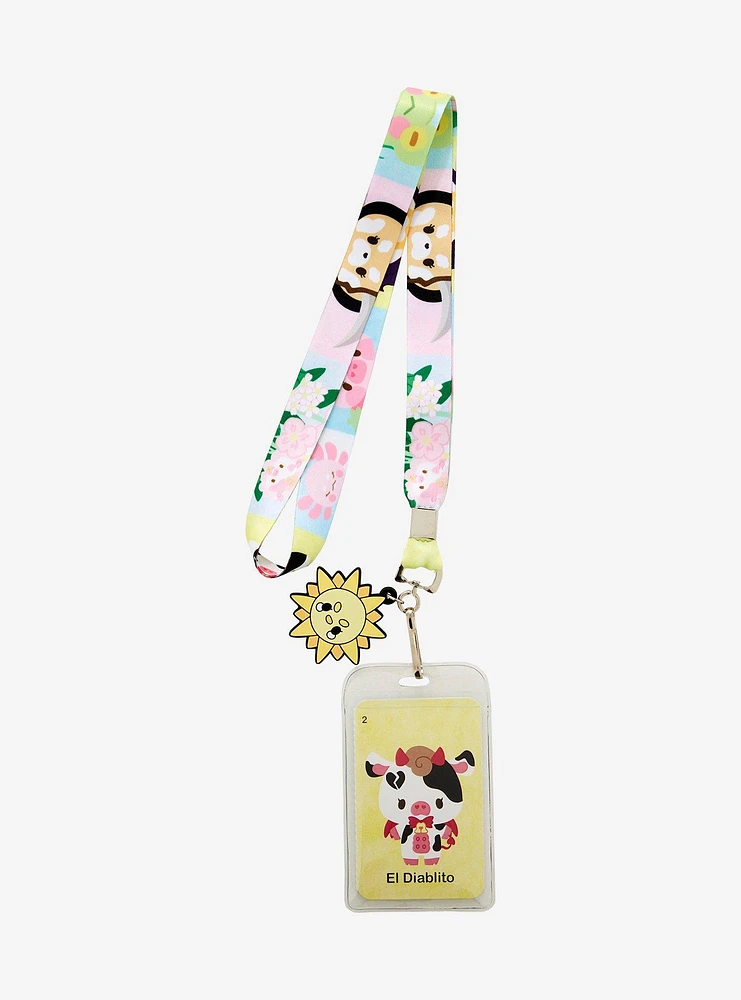 Basura Gang Loteria Card Lanyard