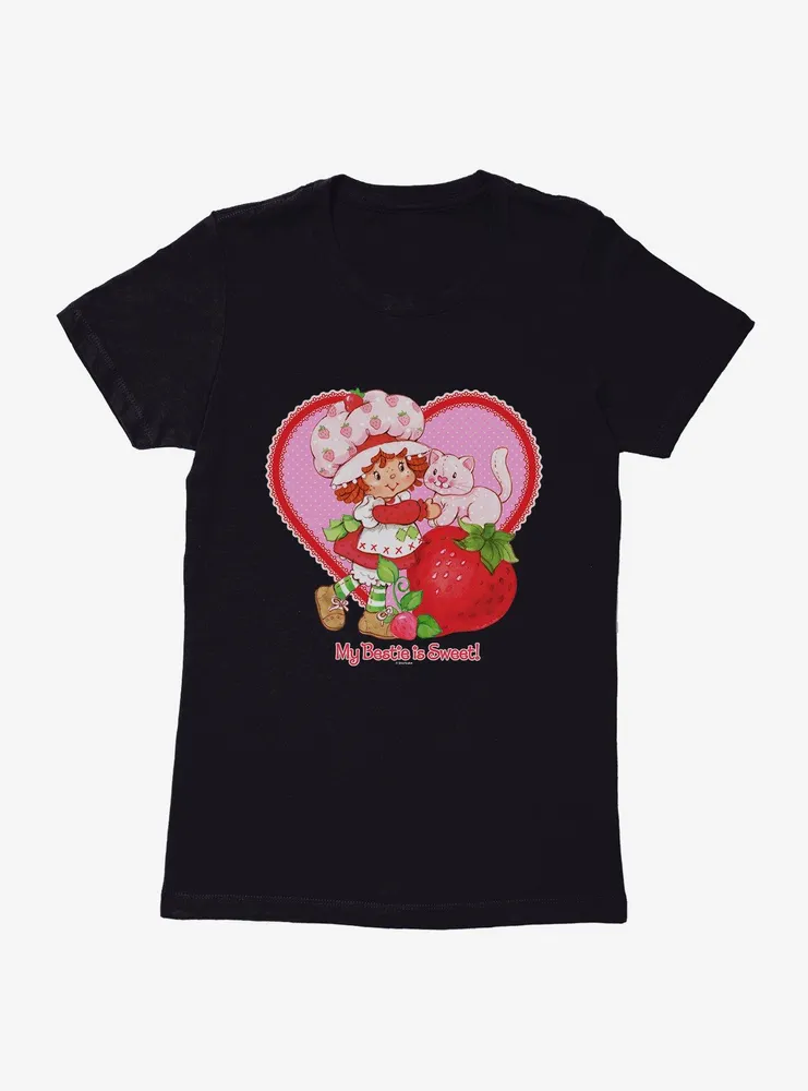 Strawberry Shortcake My Bestie Is Sweet Womens T-Shirt