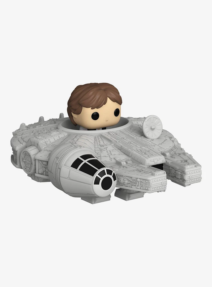 Funko Star Wars Bitty Pop! Han Solo And The Millennium Falcon Vinyl Figure