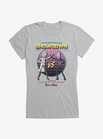 Rick And Morty Interdimensional Showdown Girls T-Shirt