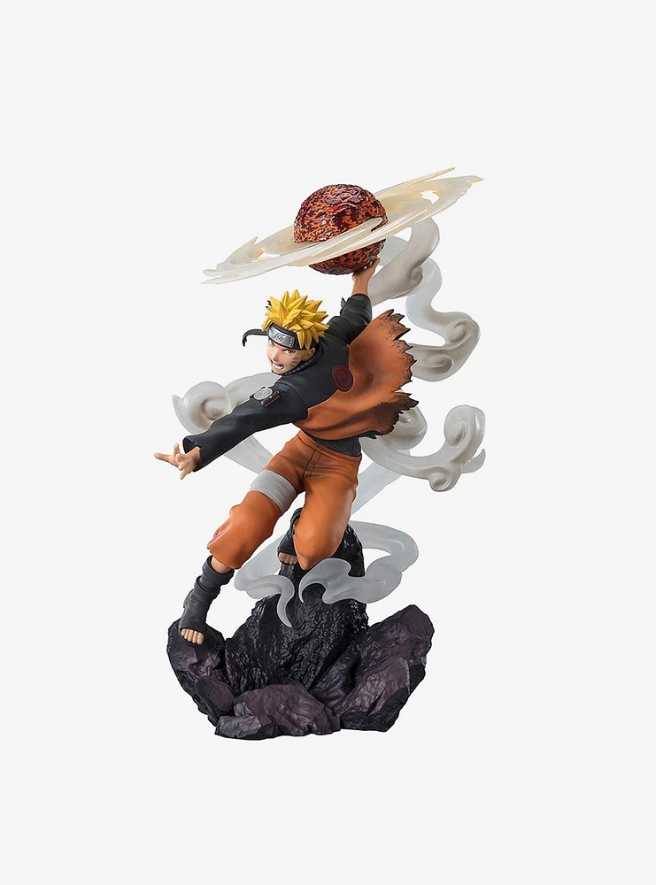 Bandai Spirits Naruto Shippuden FiguartsZERO Extra Battle Naruto Uzumaki (Sage Art Lava Release Rasenshuriken) Figure