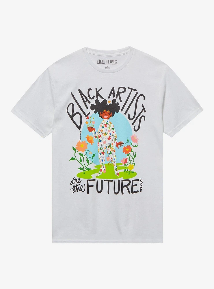 Black Artists Are The Future T-Shirt By Cozcon