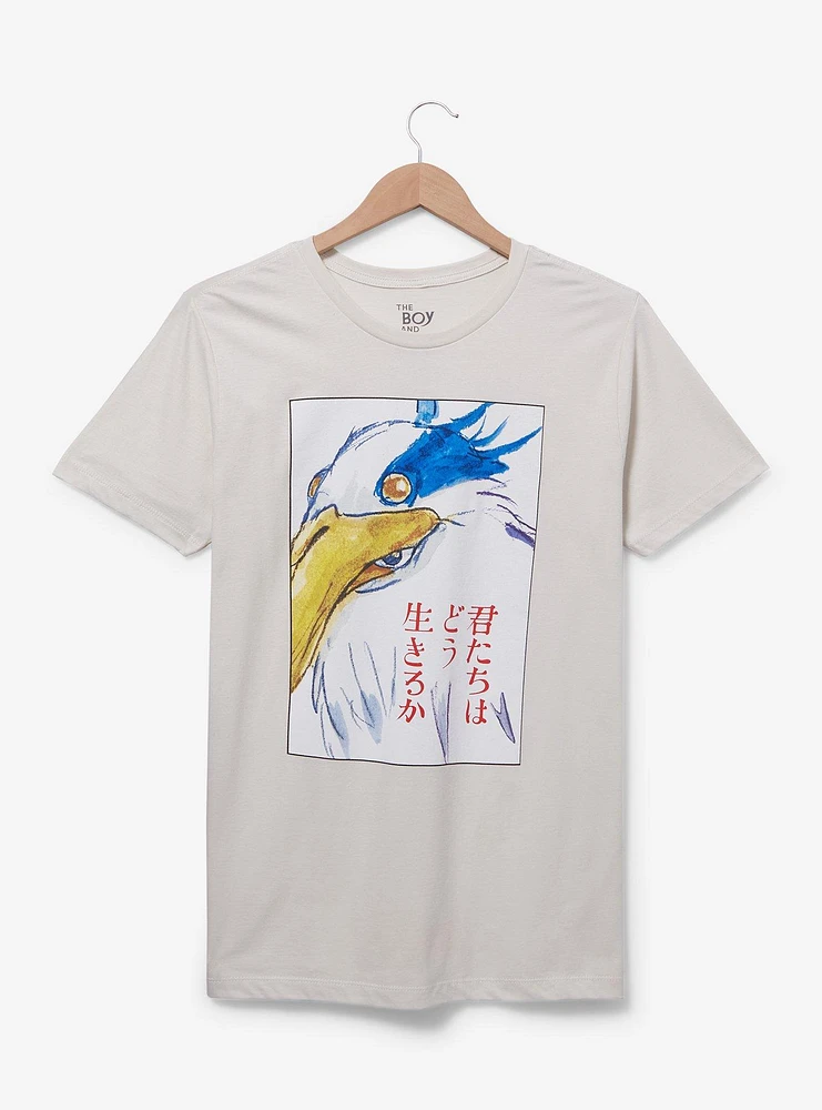 Studio Ghibli the Boy and Heron Poster T-Shirt — BoxLunch Exclusive