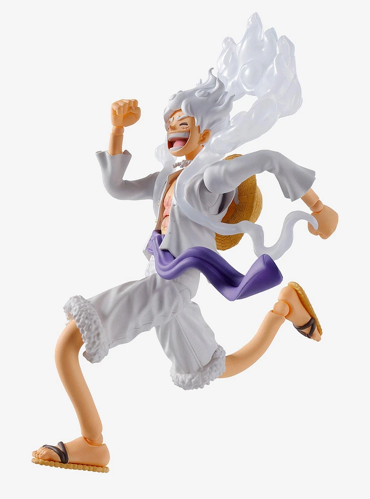 Bandai Spirits One Piece S.H.Figuarts Monkey D. Luffy (Gear 5) Figure