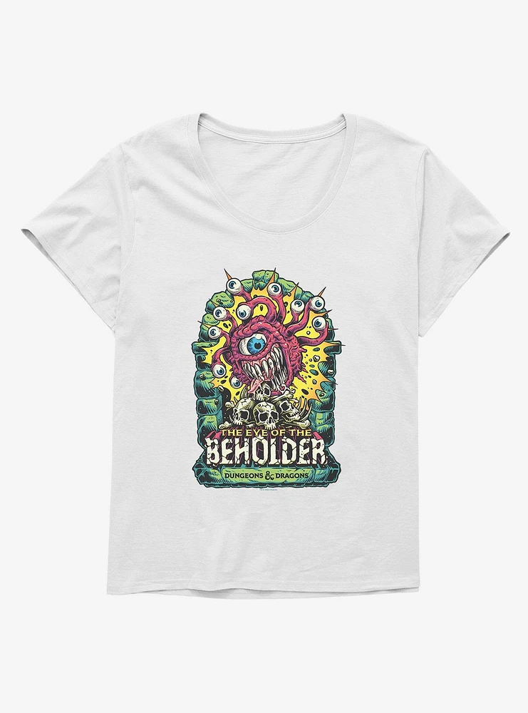 Dungeons And Dragons The Eye Of Beholder Girls T-Shirt Plus