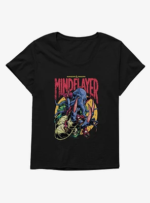 Dungeons And Dragons Mindflayer Girls T-Shirt Plus
