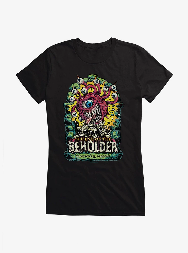 Dungeons And Dragons The Eye Of Beholder Girls T-Shirt