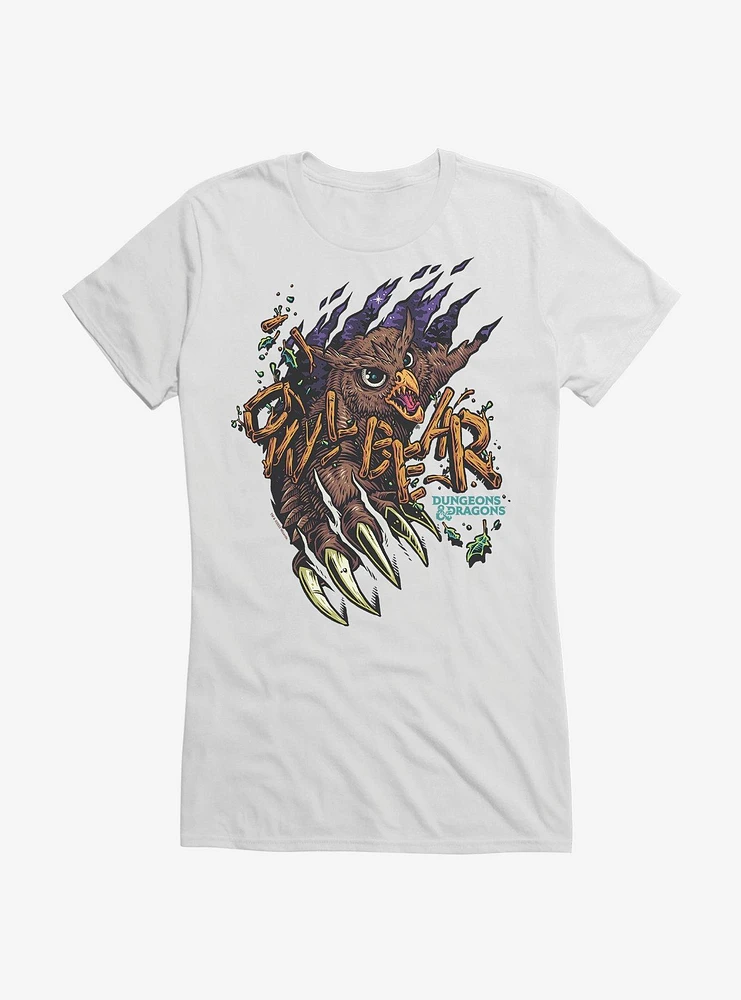Dungeons And Dragons Owlbear Girls T-Shirt