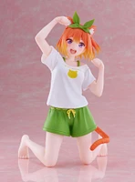 Taito The Quintessential Quintuplets 2 Desktop Cute Yotsuba Nakano Figure (Newley Written Cat Roomwear Ver.)