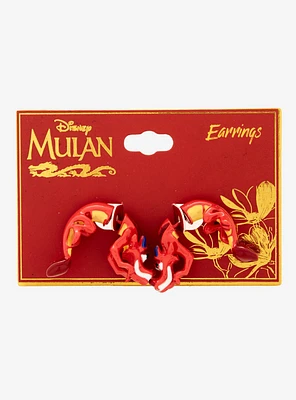 Disney Mulan Mushu Front/Back Earrings