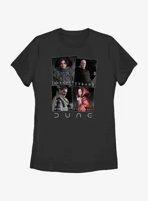 Dune: Part Two Dreamer Tyrant Sword Master Visionary Womens T-Shirt