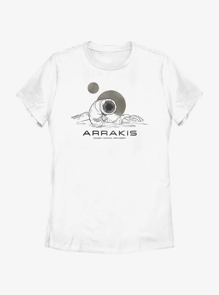 Dune: Part Two Arrakis Worm Womens T-Shirt