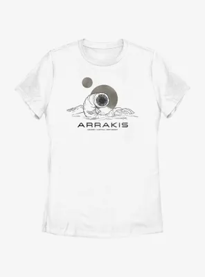 Dune: Part Two Arrakis Worm Womens T-Shirt