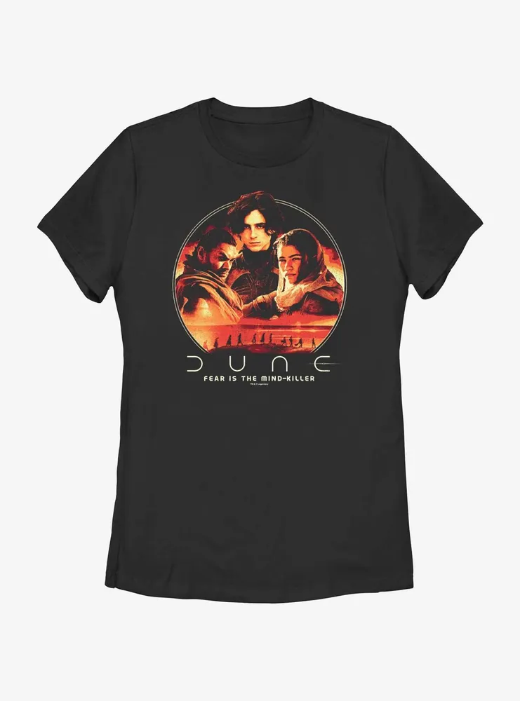 Dune: Part Two Fear Is The Mind-Killer Womens T-Shirt