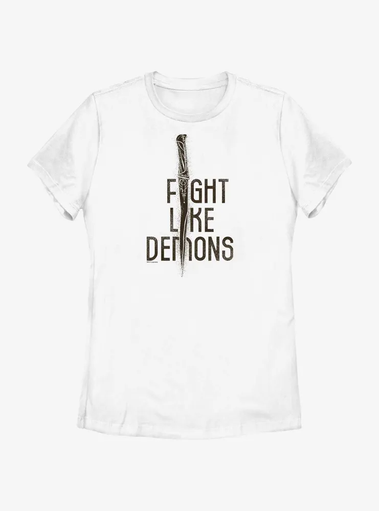 Dune: Part Two Fight Like Demons Womens T-Shirt