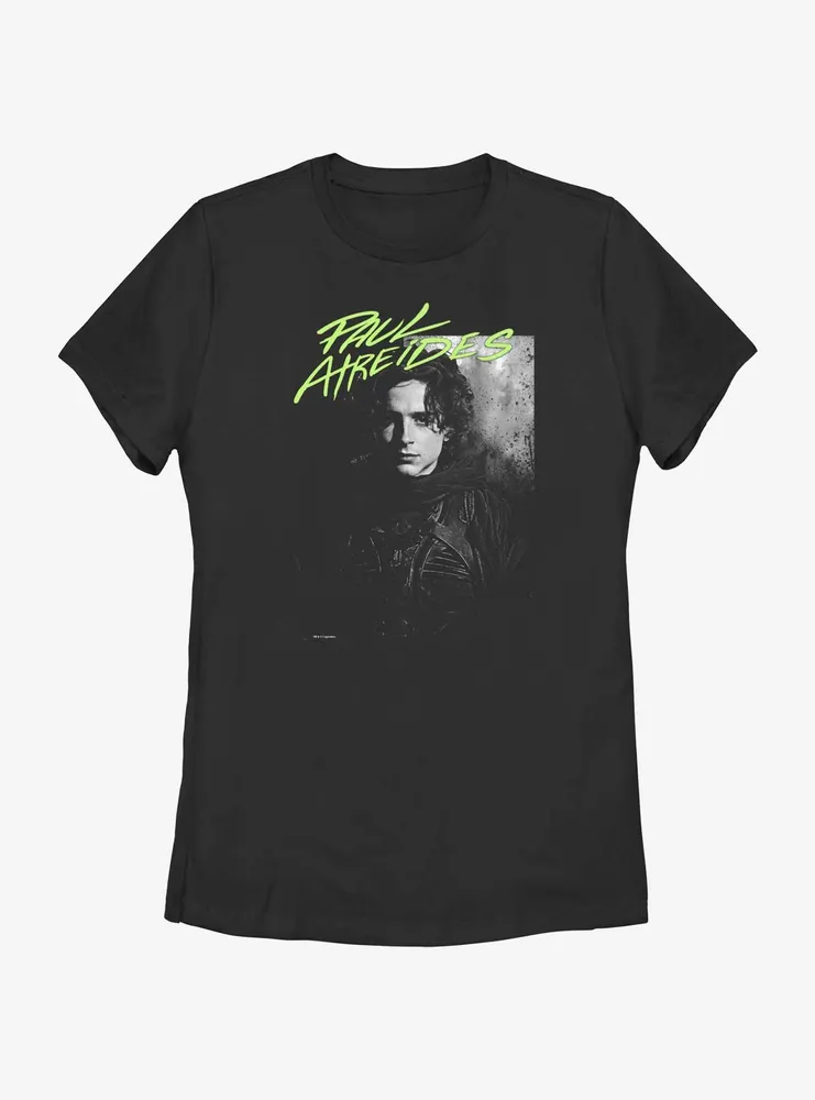 Dune: Part Two Paul Atreides Portrait Womens T-Shirt