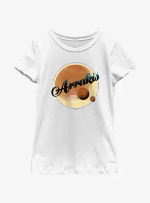 Dune: Part Two Arrakis Badge Youth Girls T-Shirt