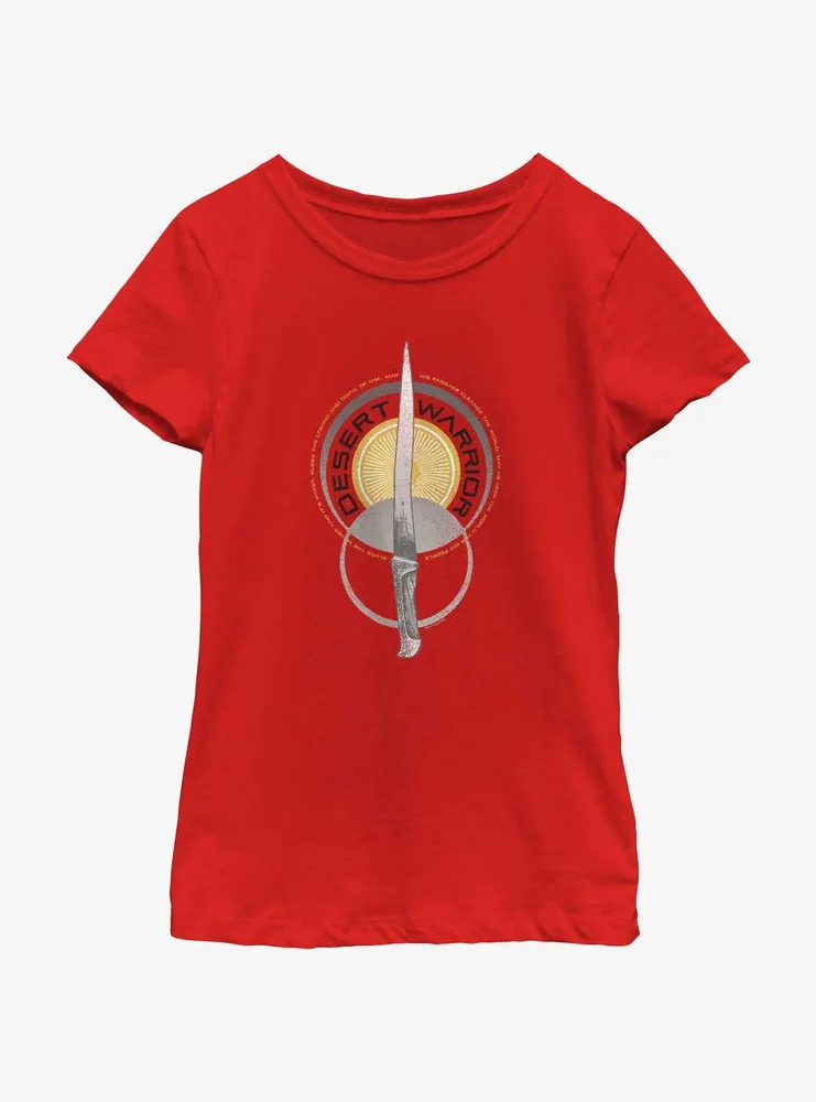 Dune: Part Two Desert Warrior Youth Girls T-Shirt