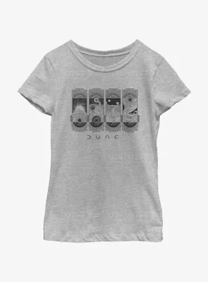 Dune: Part Two Pictograms Youth Girls T-Shirt