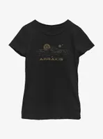 Dune: Part Two Arrakis Desert Youth Girls T-Shirt