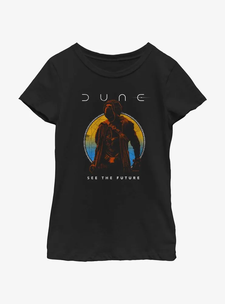 Dune: Part Two See The Future Youth Girls T-Shirt