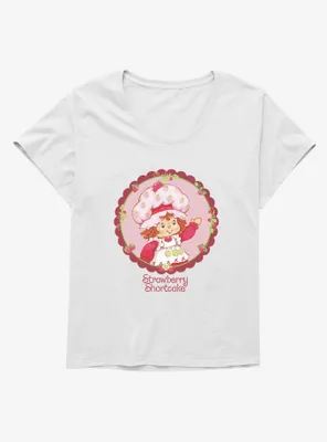 Strawberry Shortcake Circle Portrait Womens T-Shirt Plus
