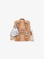 Doughnut Macaroon Tiny Sweetened Fantasy Series Beige Crossbody Bag