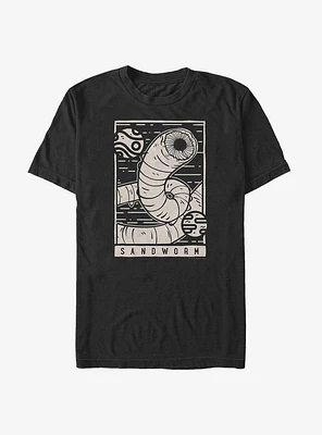 Dune: Part Two Sandworm Poster T-Shirt