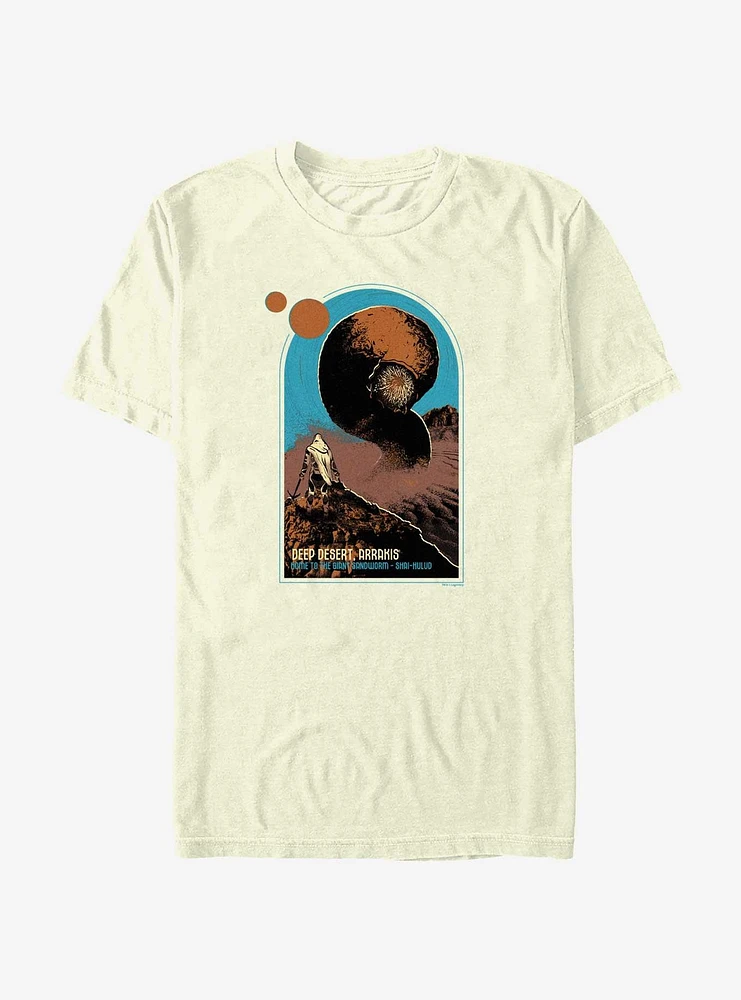 Dune: Part Two Deep Desert Sandworm T-Shirt