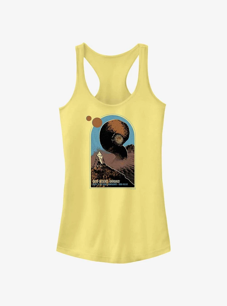 Dune: Part Two Deep Desert Sandworm Girls Tank