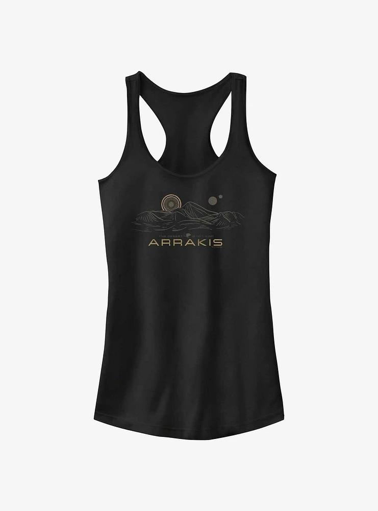 Dune: Part Two Arrakis Desert Girls Tank