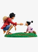 Bandai Spirits One Piece Ichibansho Monkey D. Luffy & Momonosuke Statue