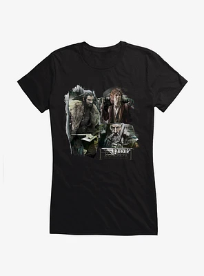 The Hobbit: An Unexpected Journey Thorin Bilbo Gandalf Girls T-Shirt