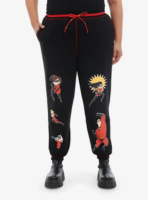 Disney Pixar The Incredibles Girls Jogger Sweatpants Plus