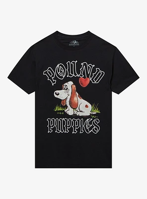 Pound Puppies Hound Dog Boyfriend Fit Girls T-Shirt