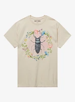 Beetle Floral Boyfriend Fit Girls T-Shirt