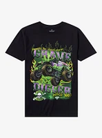 Monster Jam Grave Digger Keep Shovel Sharp T-Shirt