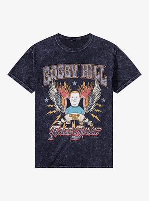 King Of The Hill Bobby Free Spirit Dark Wash T-Shirt