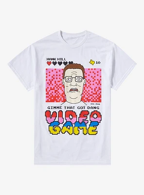 King Of The Hill Hank Video Game T-Shirt