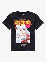 InuYasha Sesshomaru Magazine Dark Wash T-Shirt