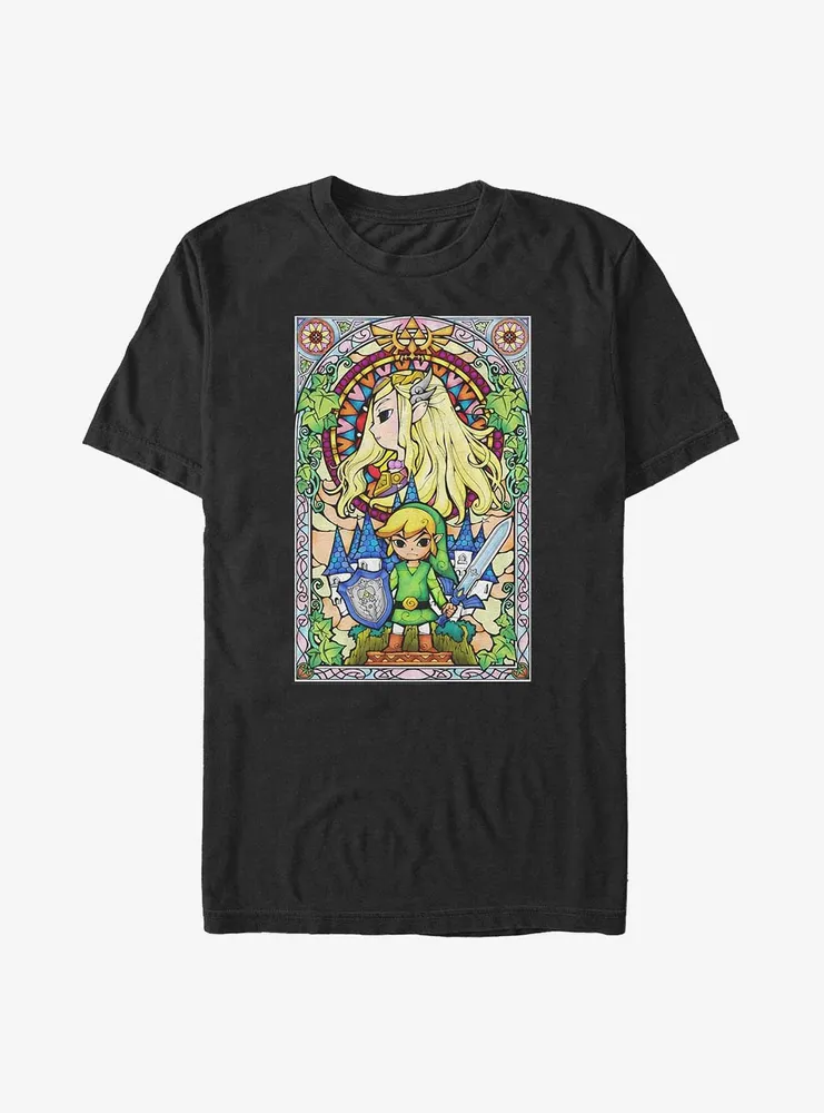 The Legend of Zelda Regal Glass Hero Big & Tall T-Shirt