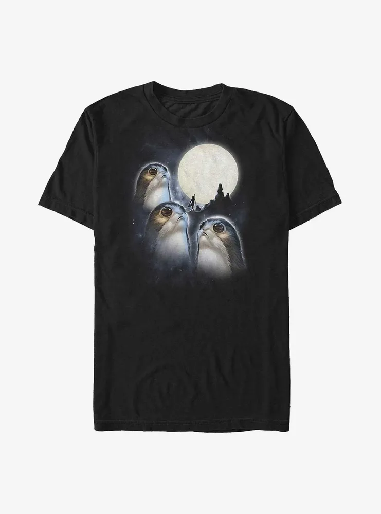 Star Wars: Episode VIII - The Last Jedi Howling Porgs Big & Tall T-Shirt