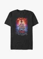 Stranger Things Group Poster Big & Tall T-Shirt