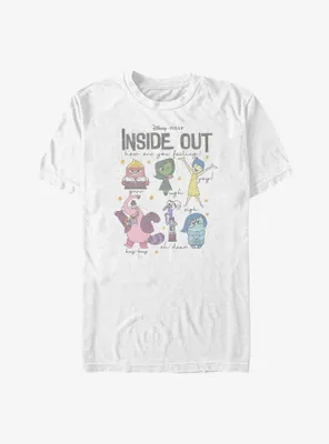 Disney Pixar Inside Out The Feels Big & Tall T-Shirt