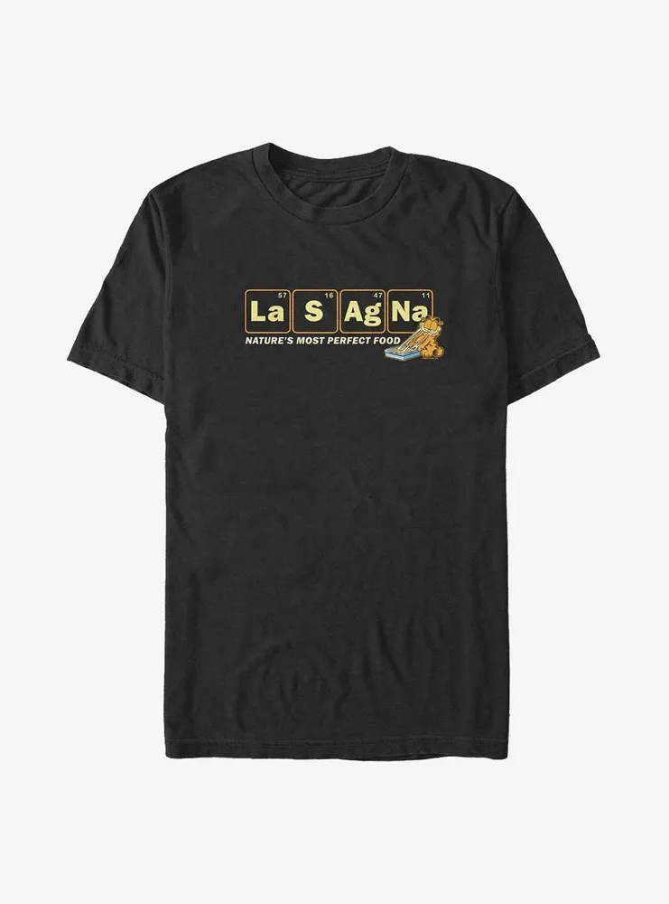 Garfield Lasagna Periodic Big & Tall T-Shirt