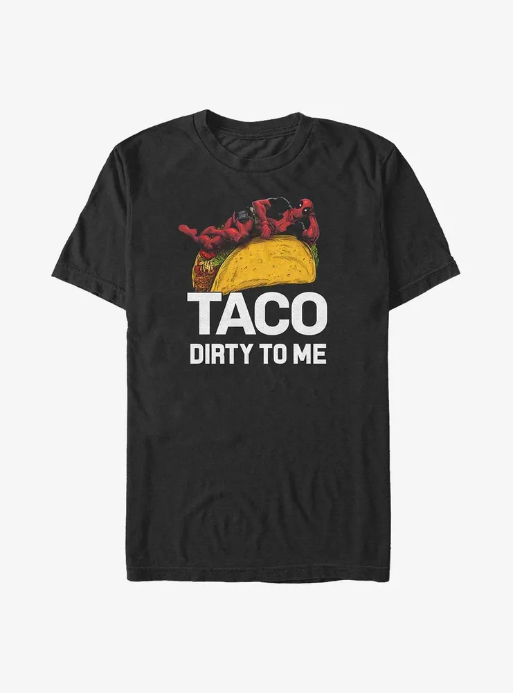 Marvel Deadpool Taco Dirty To Me Big & Tall T-Shirt