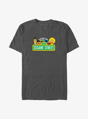 Sesame Street Peak Logo Big & Tall T-Shirt